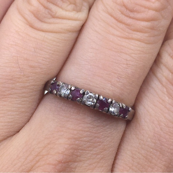 Jewelry - SOLD Sterling Ring with stones